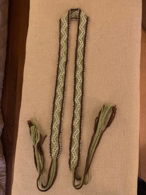 Finger weaving