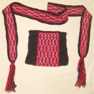Fingerwoven  pouch 066