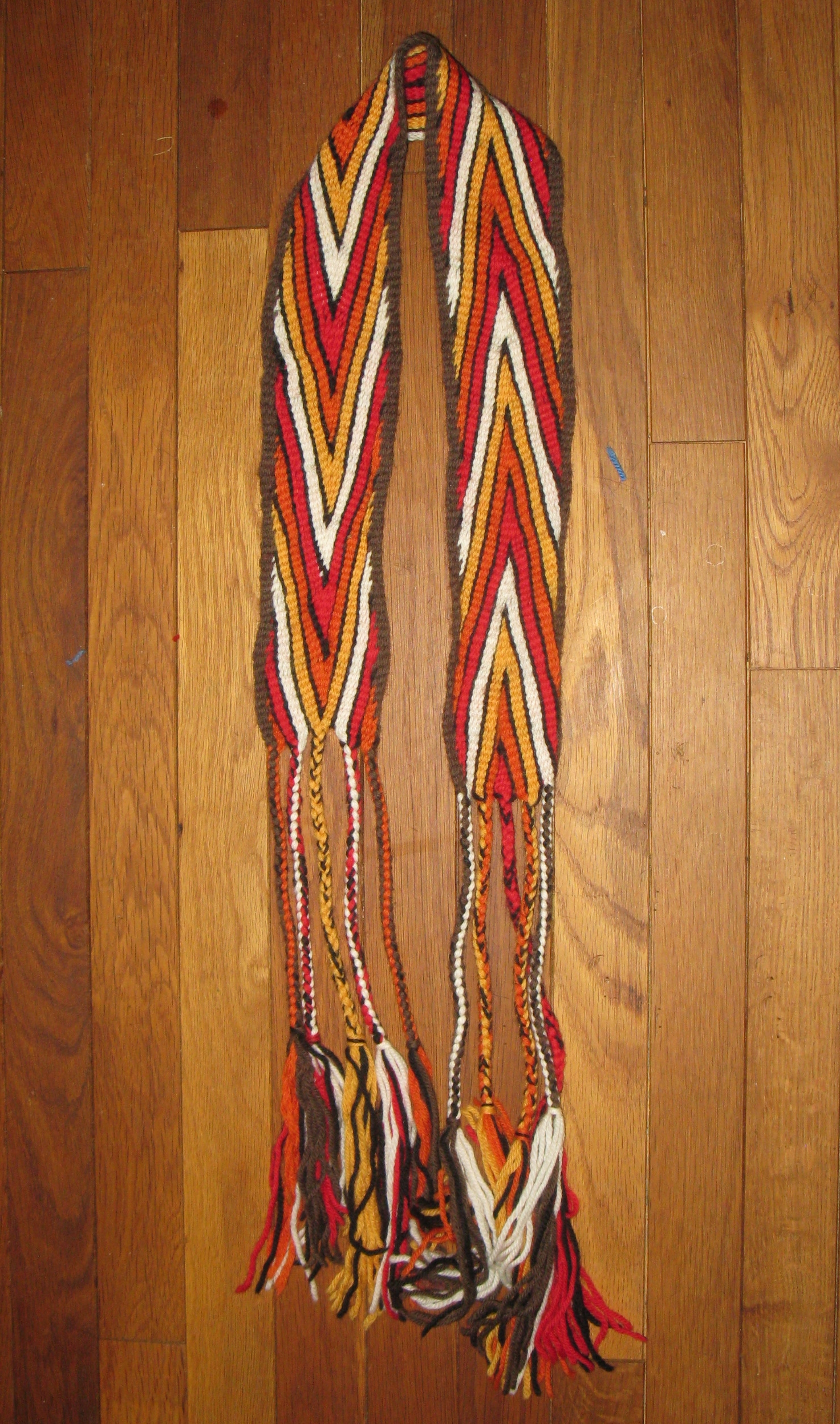 Fingerwoven  sash 0979